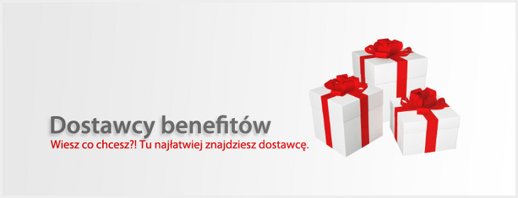 Dostawcy benefitów