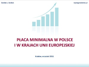 Płaca minimalna w Polsce i UE